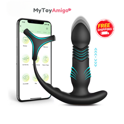 Butt Plug Wireless Remote Thrusting