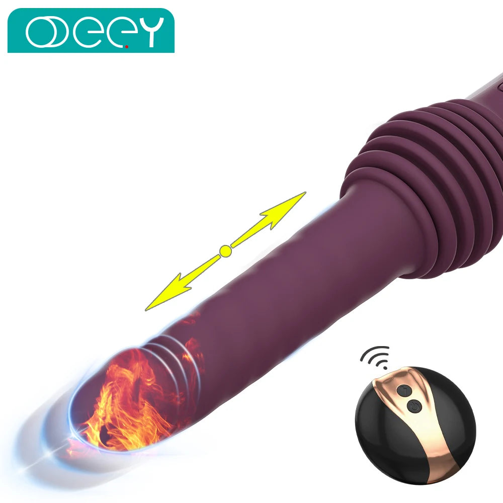 Dildo Vibrator Automatic Thrusting Sex Machine