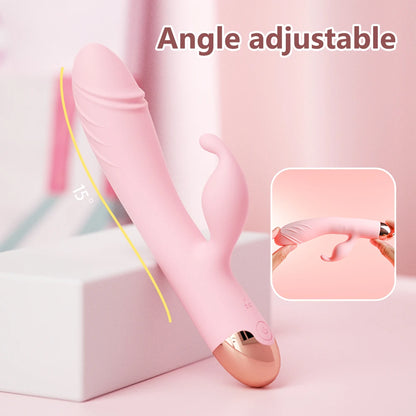 360° Rotating G Spot Rabbit  Dildo Vibrator.