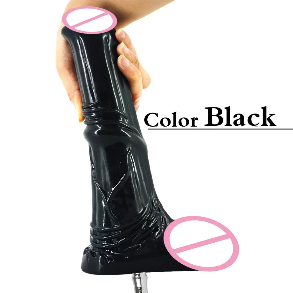 Horse dildo for Sex Machine Silicone