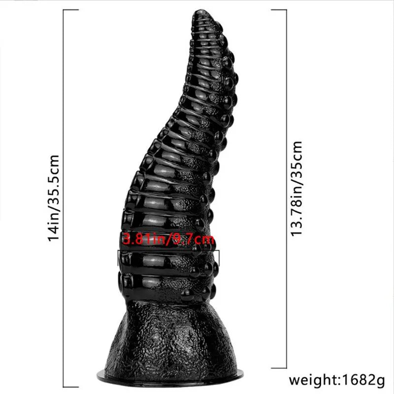 Huge XXXL Anal Plug Octopus Tentacle  Dildo