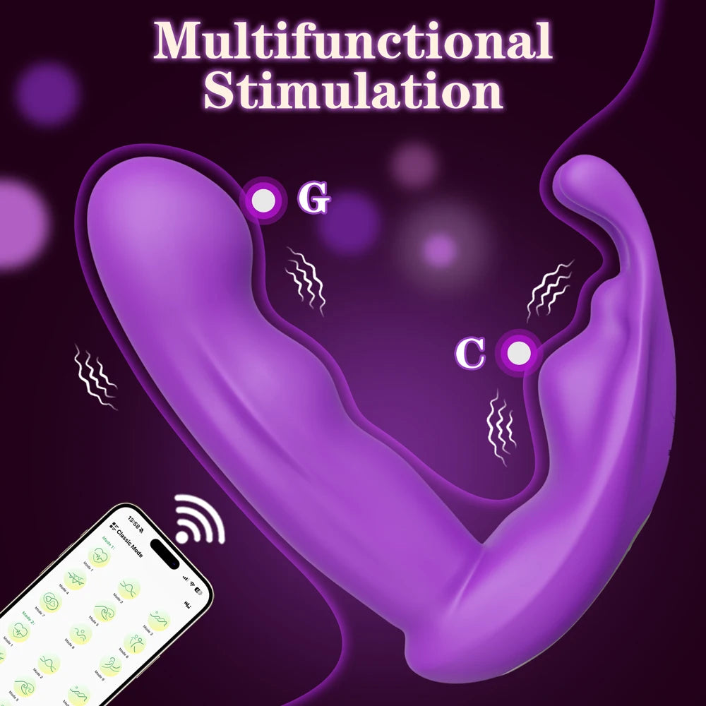 APP Control Vibrator for Women Clitoris Stimulator G Spot