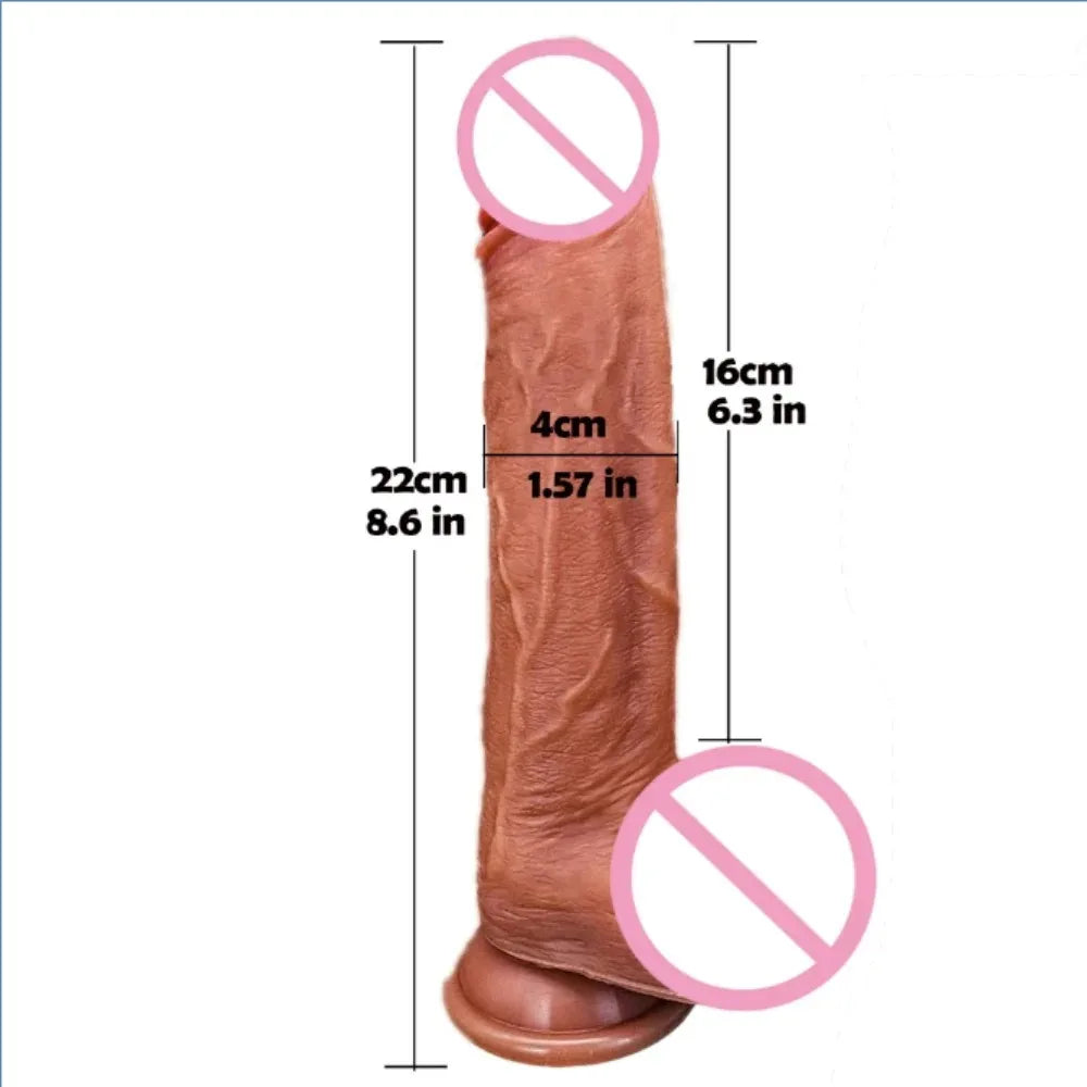 Telescopic  Vibrator Dildo for APP