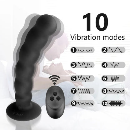 Prostate Massager Wireless Remote Vibrator