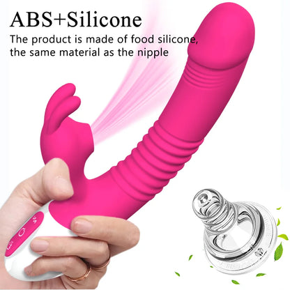 Big Rabbit  Sucking Vibrator 7 Speeds