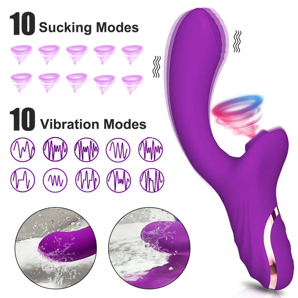 Vibrator  Clitoral Sucking 20 Modes