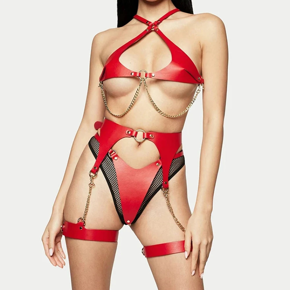 Bdsm Full Body Harness. 17 Styles And  HandCuffs